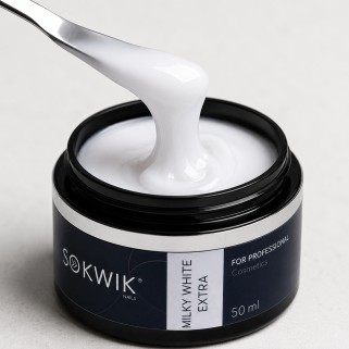 Builder Gel Milky White Extra SoKwik 50ml TPO Hema Free