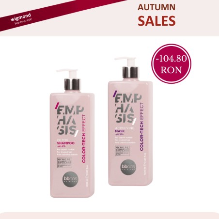 Pachet Promo BBCOS Emphasis Color Tech Effect Sampon Detox si Masca Acidifianta 1000ml
