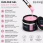 Gel de constructie pentru unghii Milky Pink – SoKwik Builder Gel 50ml TPO Free si Hema Free