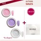 Pachet Promo SoKwik Builder Gel Oh Baby Flakes 50ml la Alegere + Protectie Masa din Silicon GRATIS