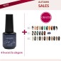 Pachet Promo 4 Oje Semipermanente SoKwik 15ml la Alegere + Canvas Gel 8g GRATIS
