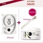 Pachet Promo 2x BBCOS Up To 9 Pudra Decoloranta 500g + Masca KRISTAL HYDRO 300ml + 6 Clame GRATIS