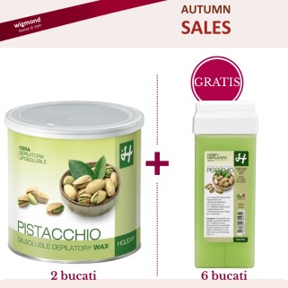 Pachet Holiday Pistachio 2x800ml + 6 Cartuse GRATIS