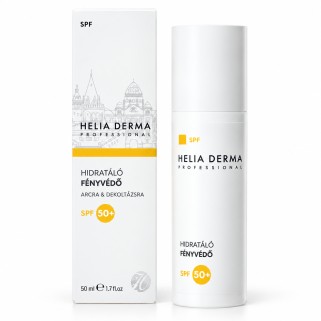 Crema hidratanta cu protectie solara SPF50+ pentru fata si decolteu Helia DERMA Professional 50ml