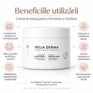 Helia DERMA Crema Masaj Fermitate si Tonifiere 250ml