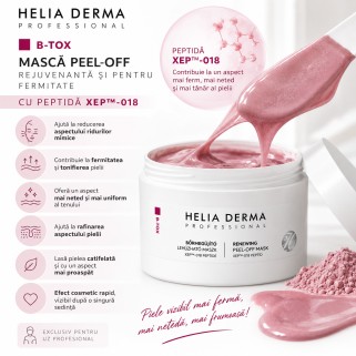 Helia DERMA B-Tox Masca Peel-Off cu XEP™-018 250ml
