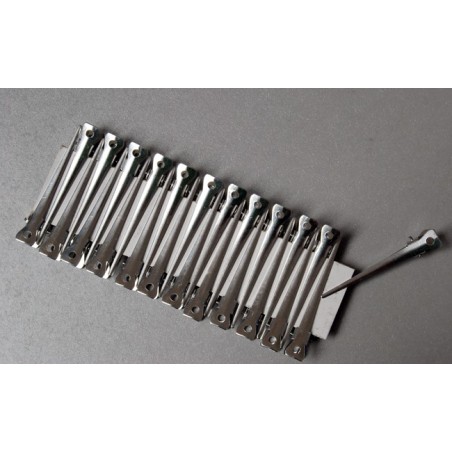 Clipsuri argintii 470 - 5 cm (24buc/set)