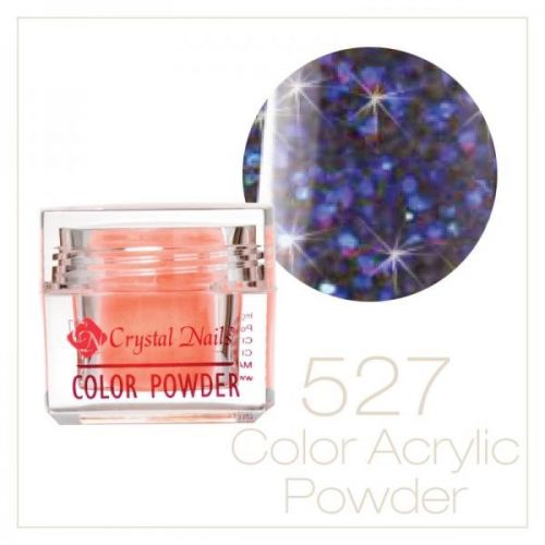Crystal Nails - Praf acrylic colorat - 527 - Mov irizat brilliant  7g