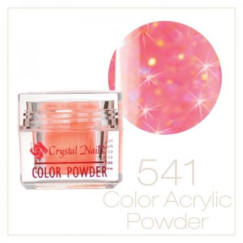 Crystal Nails - Praf acrylic colorat - 541 - Roz inchis brilliant  7g