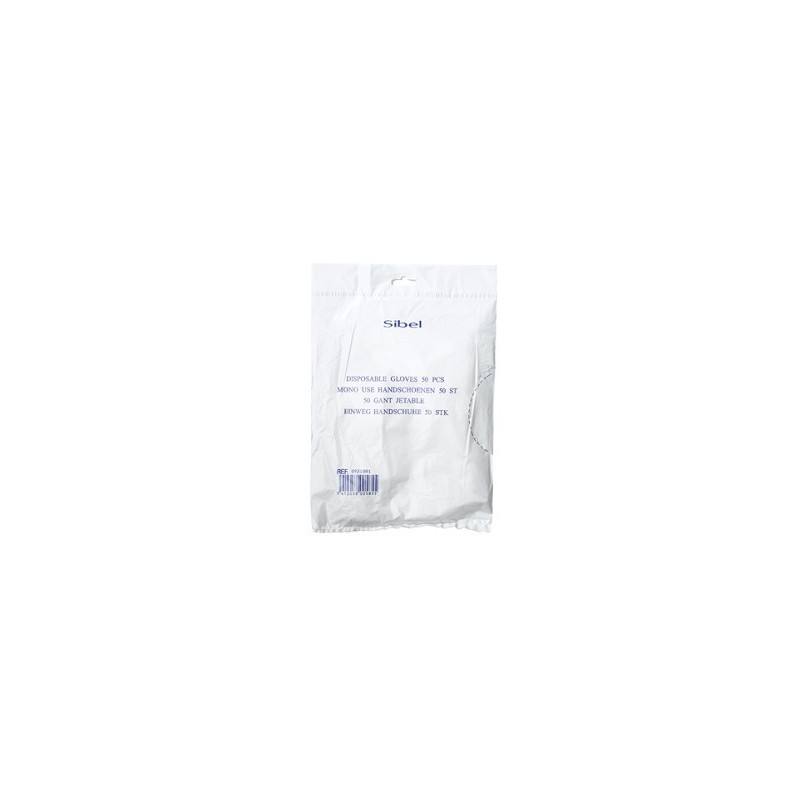 Sibel - Manusi Unica Folosinta Nylon L 50buc (931002/P000137)
