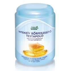 Golden Green - Crema de corp intensiva pentru fermitate - cu miere si colagen (1000ml)