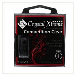 Crystal Nails - Tips Xtreme Competition Clear box - 1 (50 buc/set)