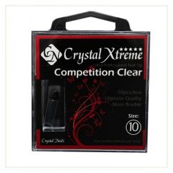 Crystal Nails - Tips Xtreme Competition Clear box - 10 (50 buc/set)
