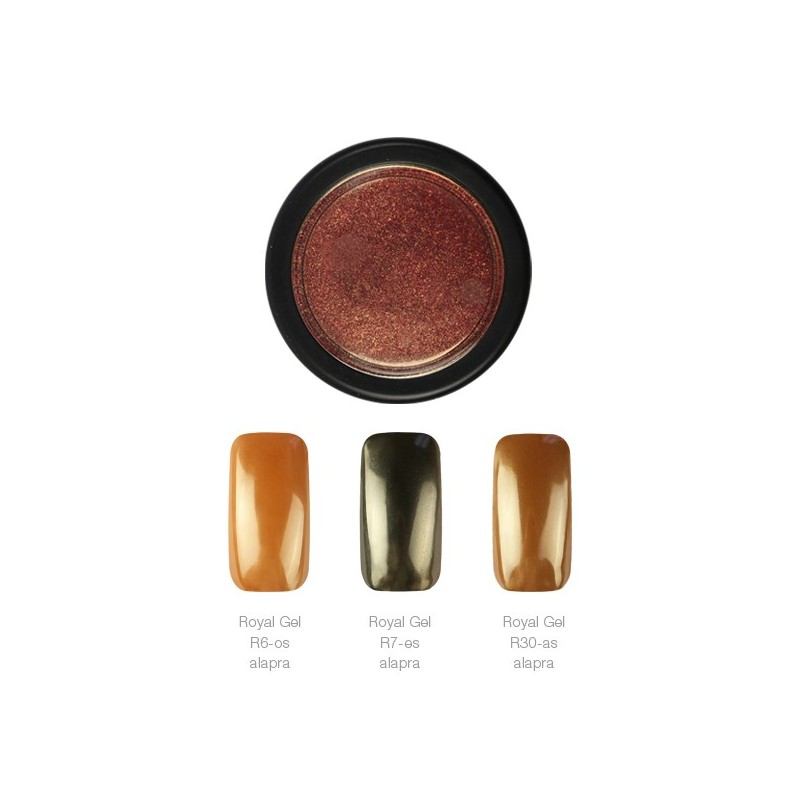 Crystal Nails - Pigment ChroMirror - Bronze Crystal Nails - Pigment ChroMirror - Bronze