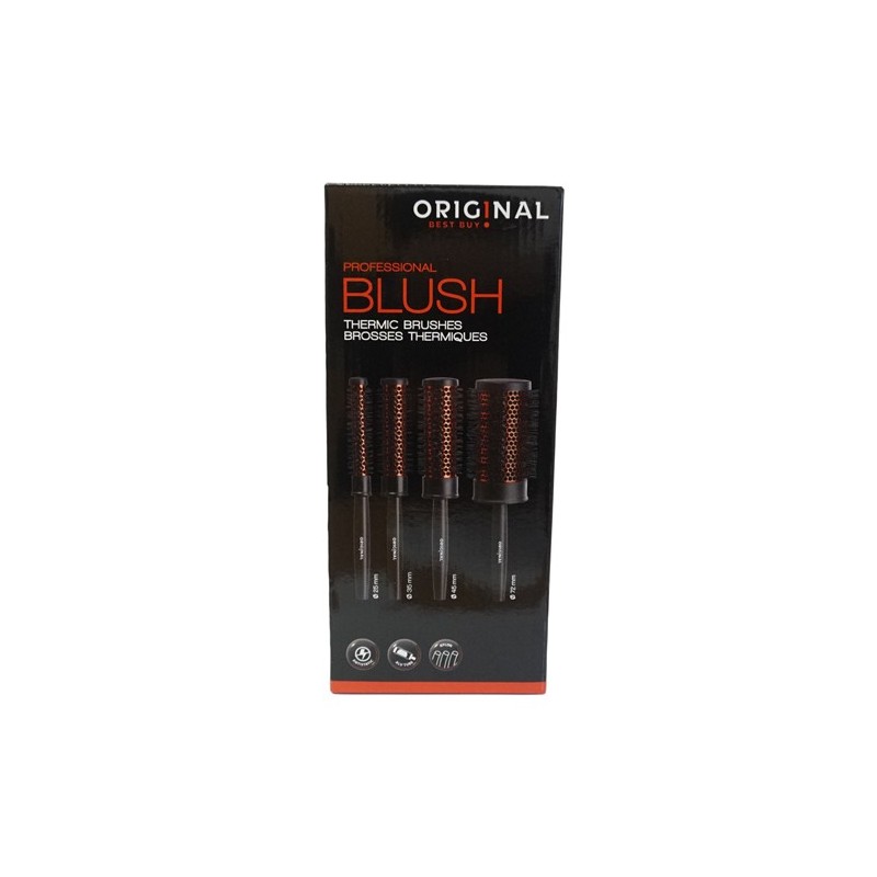 Sibel - Set Perii Par Termice - 4buc/set (8462532) Sibel - Set Perii Par Termice - 4buc/set (8462532)
