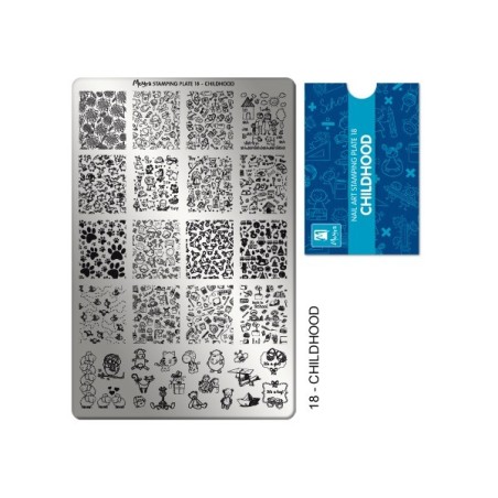 Moyra - Stamping Plate - Matrita pentru Stampila - 18