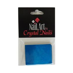 Crystal Nails - Suport intaritor aluminiu - Albastru (20buc)