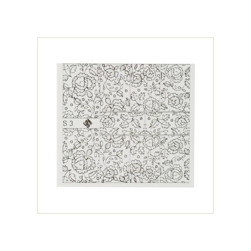 Crystal Nails - Water Decal Foil Effect - Abtibilde cu Efect de Folie - S3