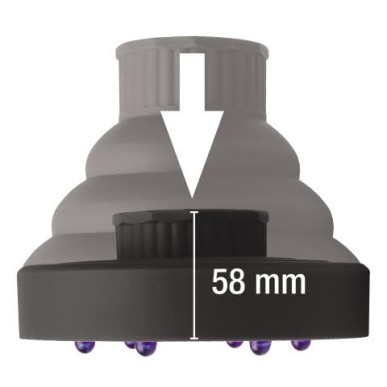 Ultron - Difuzor Retractabil - Negru (440207-02)