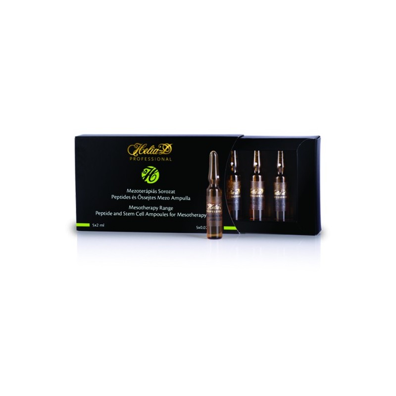 Helia-D Professional - Fiole Mezo cu peptide si fitocelule stem (5x2ml)