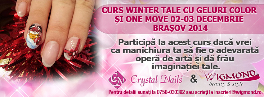 Curs Winter Tale cu Geluri Color si One move 02-03 decembrie 2014 Brasov