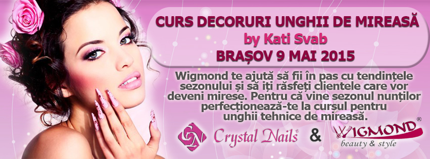 Curs unghii de mireasa Brasov 9 mai 2015 by Katy Svab