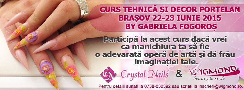 Curs Tehnica si Decor Portelan Brasov 22-23 iunie 2015 by Gabriela Fogoros