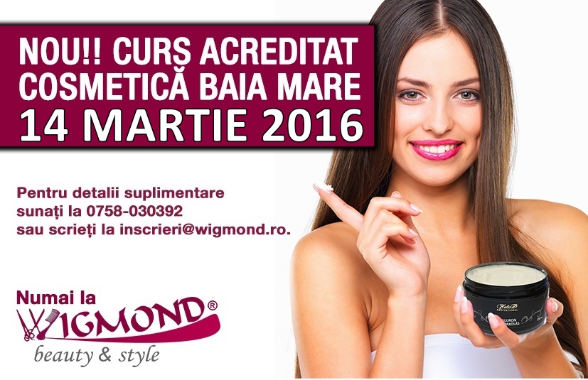 Curs acreditat COSMETICA Baia Mare