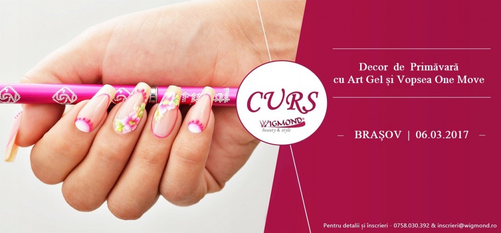 banner curs decor primavara - art gel + one move