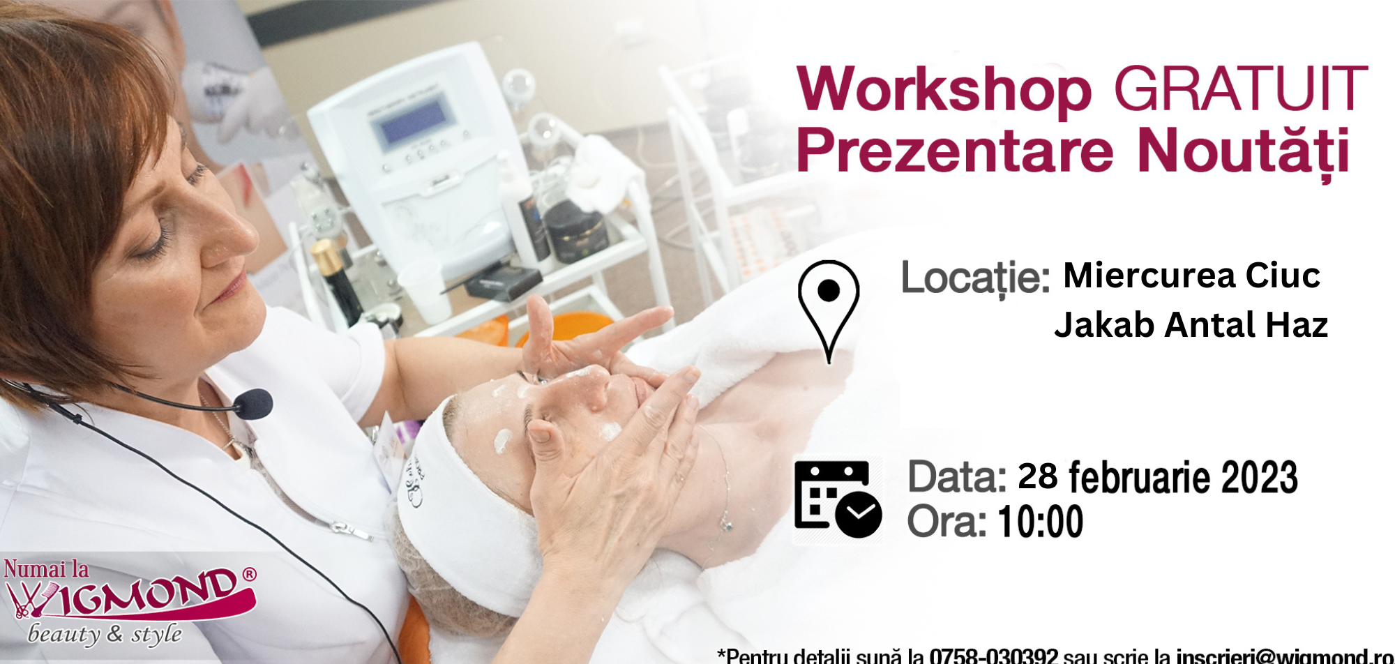 Seminar Profesional Cosmetica - Noutati 2023 - Miercurea Ciuc 28.03.2023