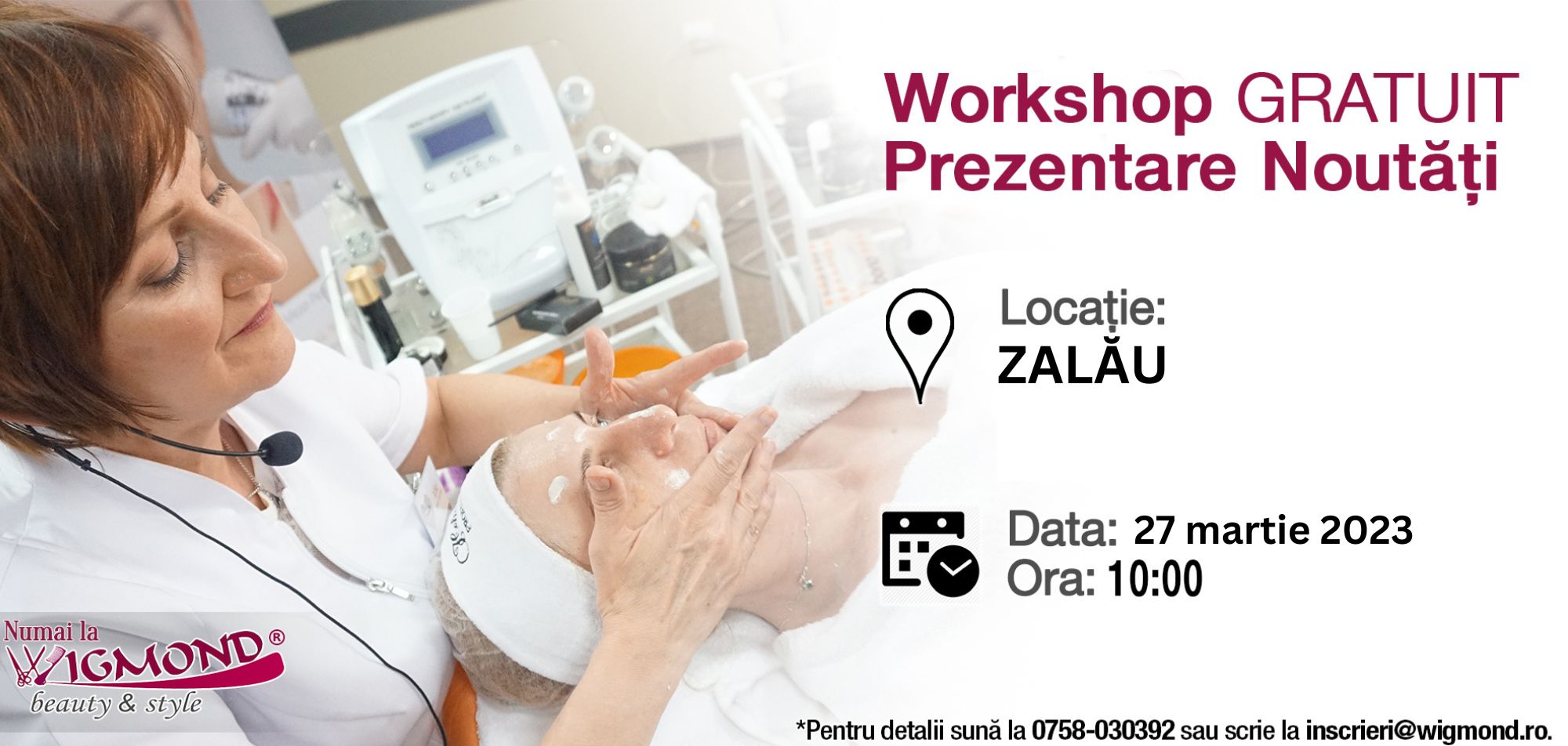 Seminar Profesional Cosmetica - Noutati 2023 - Zalau 27.03.2023