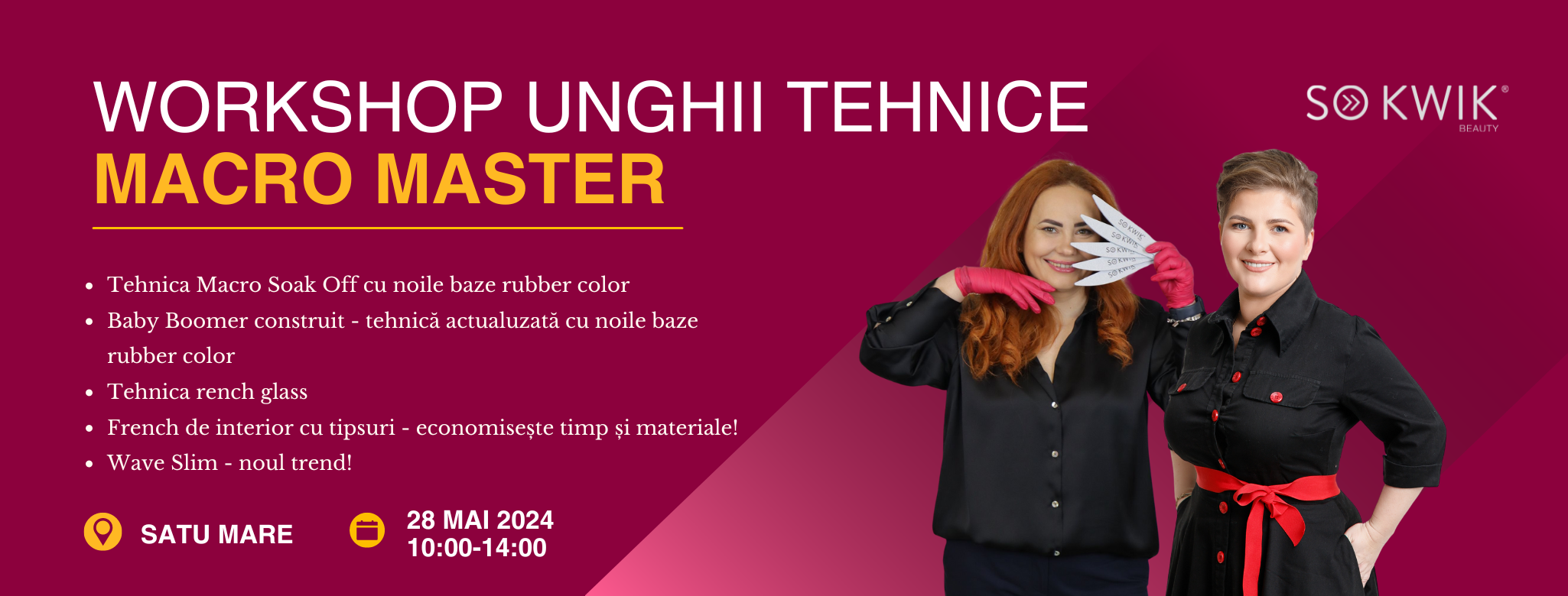 Macro Nails - Workshop Perfectionare Unghii – Satu Mare