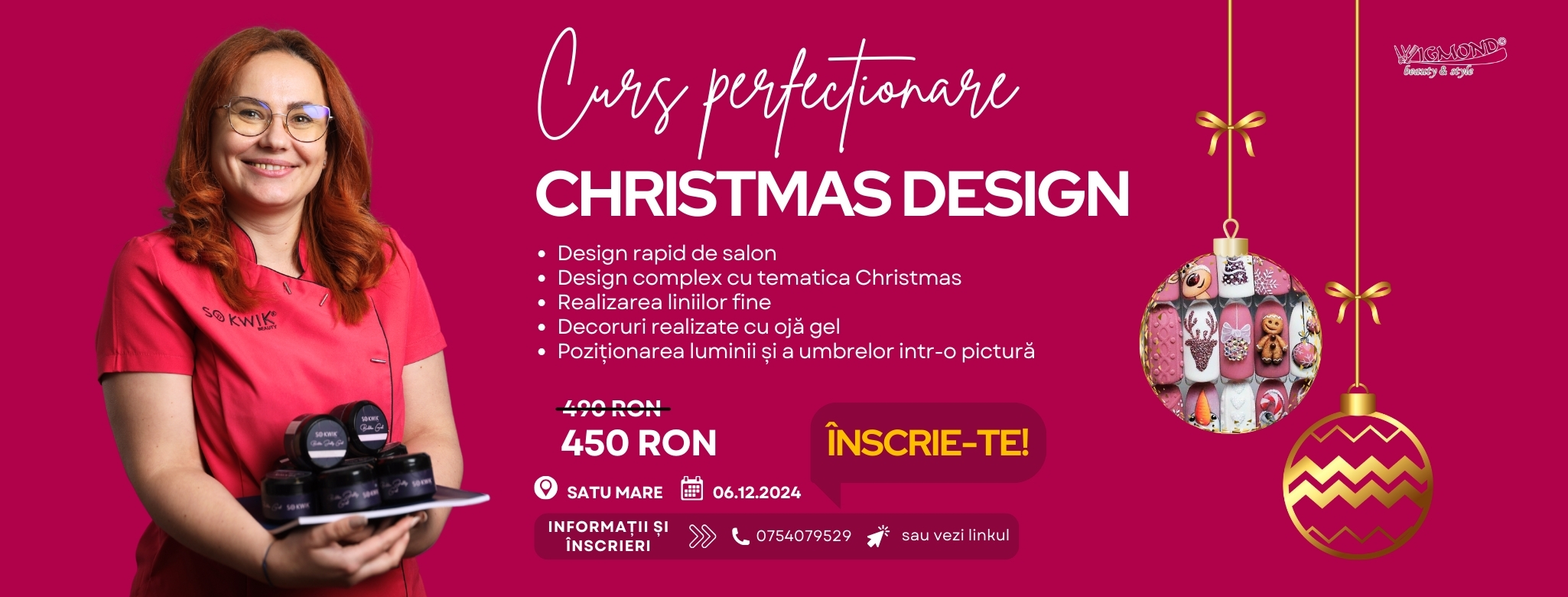 Curs Perfecționare – Christmas Design (Satu Mare)