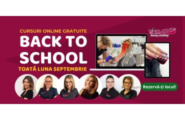 Back to School – Cursuri online gratuite toata luna septembrie!