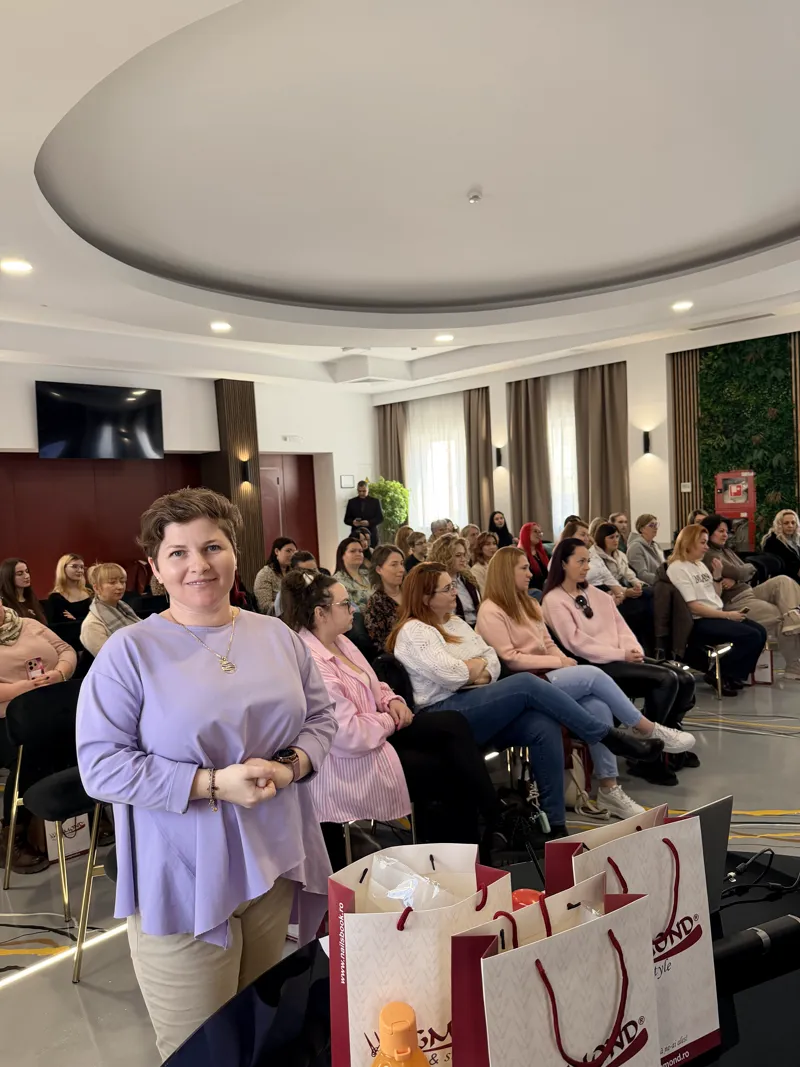 Timea Vigh la un eveniment Wigmond, cu sala plină